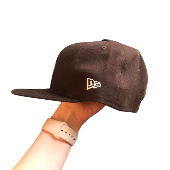 nwt new era san diego padres flower fitted hat 7 1/2 - Picture 2 of 5